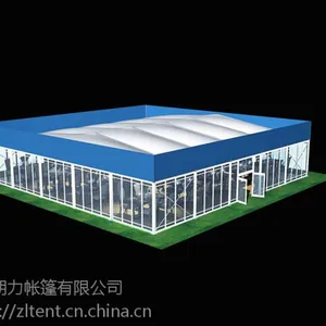 户外商业活动平顶篷房 铝合金体育赛事篷房 广州篷房供应商
