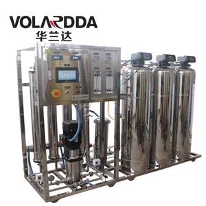 热销二级RO纯化水设备 华兰达***的双级反渗透工艺纯化水处理技术
