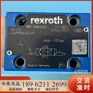 Rexroth力士乐手动换向阀R900466583 4WMM6J5XF