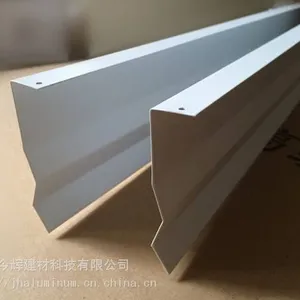 铝合金踢脚线 珠海木纹挂片幕墙 超市滴水铝挂片 今.美斯顿 金属材质铝挂片