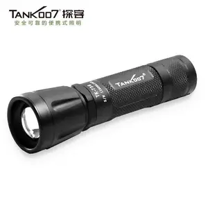 轻便式手电筒 TK736可调焦便携式LED手电筒 探客强光手电筒