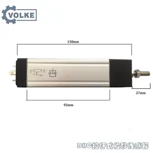 VOLKE高精度拉杆直线位移传感器 注塑机电子尺