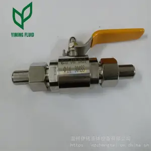 304 316不锈钢气源球阀对焊内丝内螺纹球阀1/2-6 8 10 12 14mm