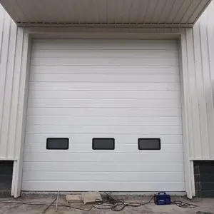 宇翔维修定制快联霍曼工业提升门 工业滑升门 工业门 电动门 快速门断桥 防夹手 凹凸口型门板配件