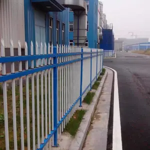 锌钢护栏定制学校铁艺围栏小区锌钢护栏厂家围墙隔离喷塑锌钢护栏