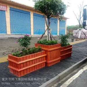 重庆室外花箱,户外花箱,户外玻璃钢花箱厂价直销,重庆城口花箱