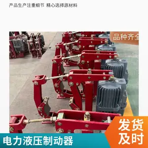 带式皮带输送机保护制动装置YWZ9-315/E50 电力液压鼓式制动器推杆