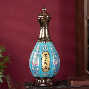 小容量果酒瓶分装瓶 250ml陶瓷酒瓶 装1斤的陶瓷酒瓶生产厂家