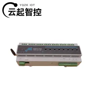 云起智控智能照明控制模块 手动时控远控4g/网口8路20a灯光控制器