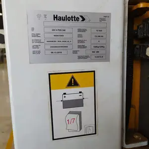 原装Haulotte蓄电池4EPZS240SC / 24V-240AH皓乐特升降车用牵引电池