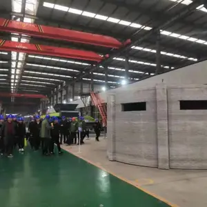 高科技太空灰3D打印公共厕所助力城镇绿色环保建设