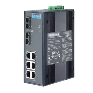 2光6千兆电口，宽温 非网管研华交换机 EKI-2728M/MI/S/SI