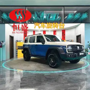 汽车转台 角度控制旋转盘 展厅展览旋转地台 圆形车展转盘