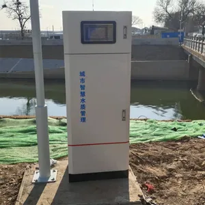 自主研发更靠谱 机柜式水质监测站 24 小时连轴转 工业园区污水监测