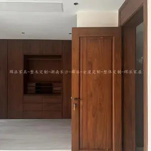 长沙雨花区实木家具整房定制,实木房门,木饰面定做工厂加工