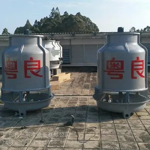 出售粤良玻璃钢冷却塔25吨