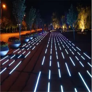 道路发光砖 人行道地砖 LED景观厂家