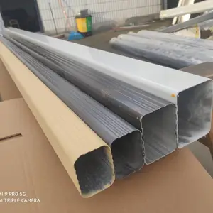 安装铝合金天沟屋檐雨水槽别墅檐沟成品天沟屋面排水系统