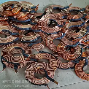 紫铜直条铜管 薄壁厚壁紫铜管 制冷设备专用tp2软态硬态铜管