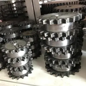 直供不锈钢链轮齿轮 工业链轮定制 单排双排08b链轮