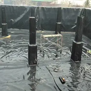 1.0mmHDPE土工膜 太原酸碱池溶解池沉淀池防渗膜 高密度聚乙烯土工膜 使用寿命长