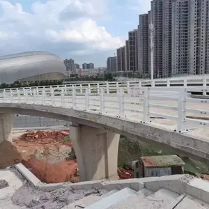 Q235桥梁防撞护栏 景观桥梁护栏 河道护栏 不锈钢护栏 防撞栏杆生产厂家