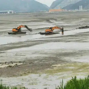 绍兴水陆挖掘机出租费用多少