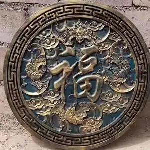 水泥蝙蝠对角花硅胶模具影壁墙圆福塑料模具四角花边浮雕模具加厚