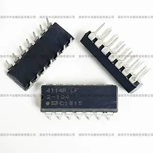 原装BOURNS 4114R-2-104LF 100KΩ ±2% DIP-14P直插电阻器网络芯片排阻