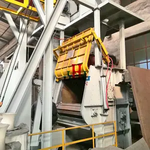 履带式抛丸清理机 五金小件去氧化皮抛丸机 工件自动抛丸除锈设备