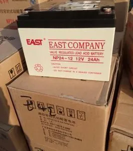易事特免维护蓄电池12V24AH NP24-12 ups电源专用蓄电池