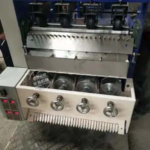 钢丝球加工机 电动清洁球生产机 5线5球缠球机厂家