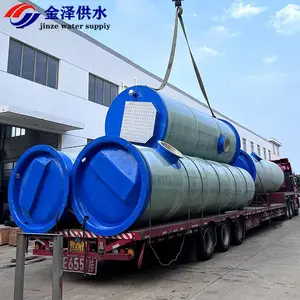 污水一体化提升泵站 污水处理泵站 预制泵站厂家