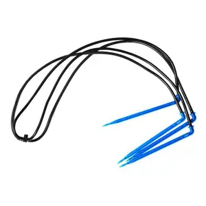 果树滴灌花卉盆栽绿化灌溉用四出弯滴箭套件
