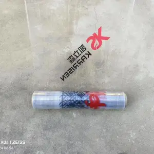 晏陵牌预拉伸缠绕膜托盘打包机+彩色印刷商标拉伸膜配套供应