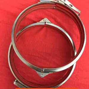 德标模块卡箍 德标通风管道抱箍卡箍 风管抱箍 物料管道卡箍 管夹