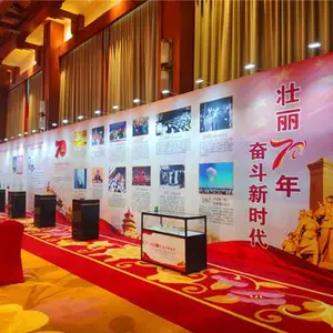 会议旗帜制作布置 会场旗礼堂红旗制作安装 主席台大会红旗制作