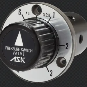 日 本ASK 塑料密封压力表 BVU-G12-100X1MPA 带振动型圆形