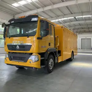 房车宿营车 自行式炊事车 四驱多人宿营方舱应急保障车