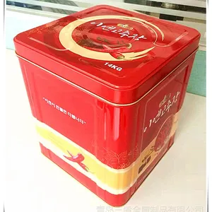 14kg彩色印刷辣椒酱包装马口铁罐