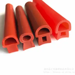 密封条厂家批发 D型硅胶密封条 电器硅胶条 耐高温密封条