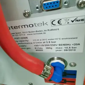 德国termotek PIKO 24低压冷水机用于电子仪表制造