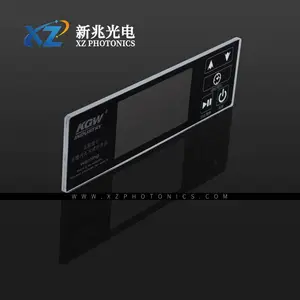 新兆光电 玻璃窗口保护片丝印石英玻璃抗击光防水防雾防撞可按需求