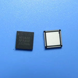NRF52811-QCAA 型号 QFN32 工作电源电压:1.7V~3.6V 接收供电电流:4.6 mA NRF52811-QCAA