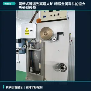 网带式等温光亮退火炉,精锻金属零件的退火热处理设备
