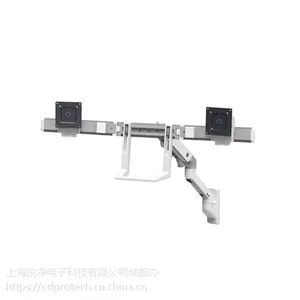 爱格升壁挂式双电脑显示器支架悬臂45-479-216