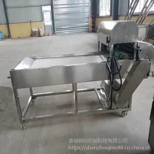 诸城神州专业切鱼机 带鱼切段机 不锈钢制成