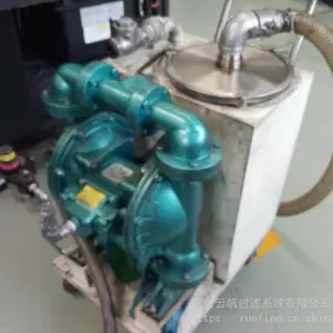 切削液水箱采用的加压过滤移动式过滤车