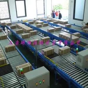 供应滚筒输送线 滚筒传送带 转弯滚筒输送机