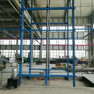 湖南导轨货梯车间厂房链条式液压升降平台大型固定升降平台2吨